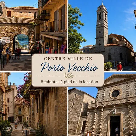 Villa Vue A 5 Minutes A Pied Du Centre Ville, Parking Prive Porto-Vecchio (Corsica)